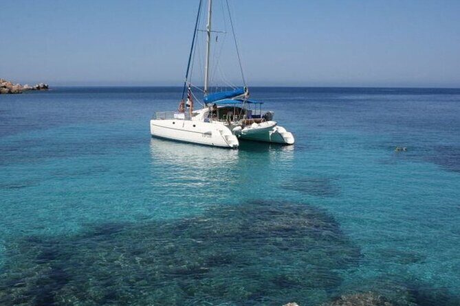 2-Catamaran tour from Cannigione to the Maddalena Archipelago - Budelli’s Pink Beach: photos at a protected monument