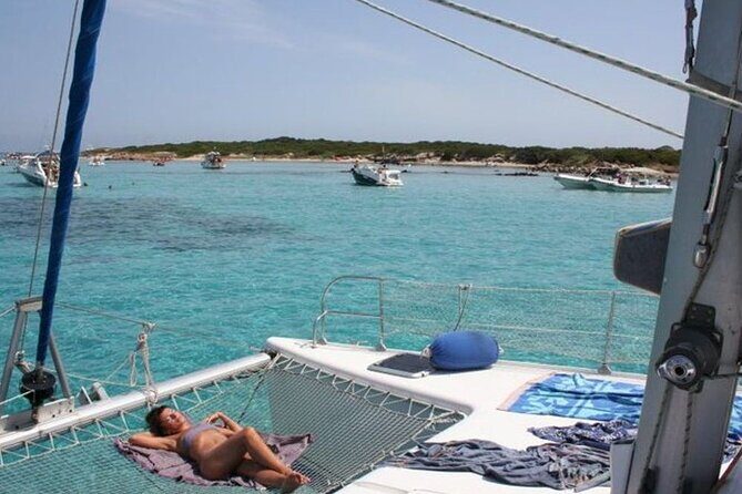 2-Catamaran tour from Cannigione to the Maddalena Archipelago - Porto della Madonna: crystalline water and the lagoon-slow feel