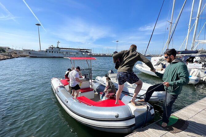 3 Hours Guided Dinghy Tour: Cagliari, Caves and Sella del Diavolo - Stop 3: Grotta dei colombi (Devil’s cave) in just 10 minutes