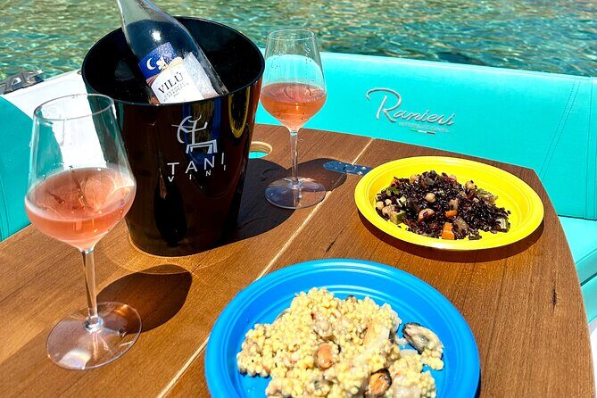8 Hours Excursion in the Gulf of Olbia with aperitif+lunch included - Cala Girgolu, Sassi Piatti, and Spiaggia delle Vacche: small coves at the end