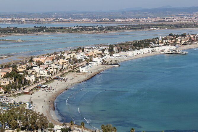 A hike to the Devil's Saddle - Stop 2: The Best View Over Poetto Beach