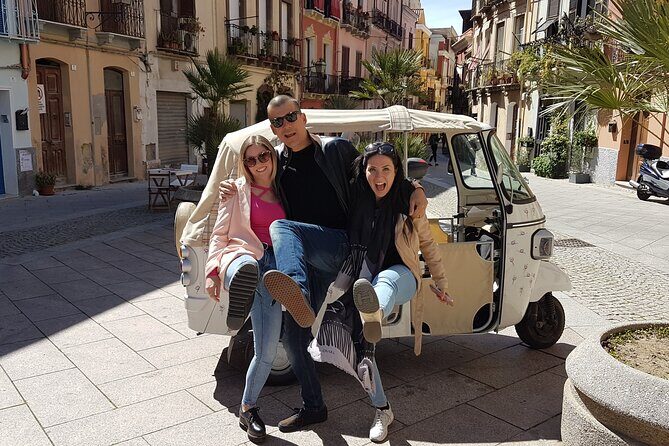 Apelisetta tuk tuk: 1 tour of Cagliari - How long is enough? Choosing between 1 hour and longer versions