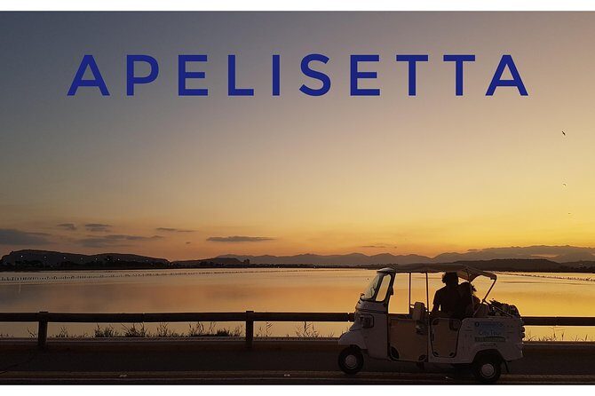 Apelisetta tuk tuk: 2 hours tour of Cagliari - Faro di Capo Sant’Elia: a short viewpoint break that’s worth it