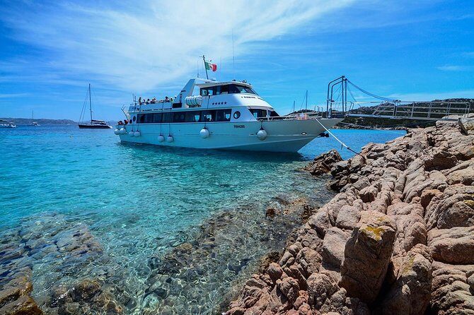 Boat trip La Maddalena Archipelago - Departure from Palau - The route: Budelli, Spargi, Rosa, Cala Corsara, Santa Maria, and La Maddalena