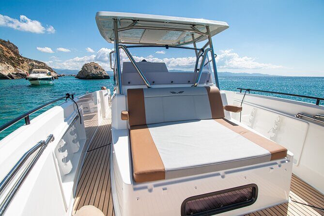 Cagliari 3 Hours Luxury Motorboat Tour - Wine and Snorkeling - Devil Saddle Coves: Where the Snorkeling Time Actually Happens