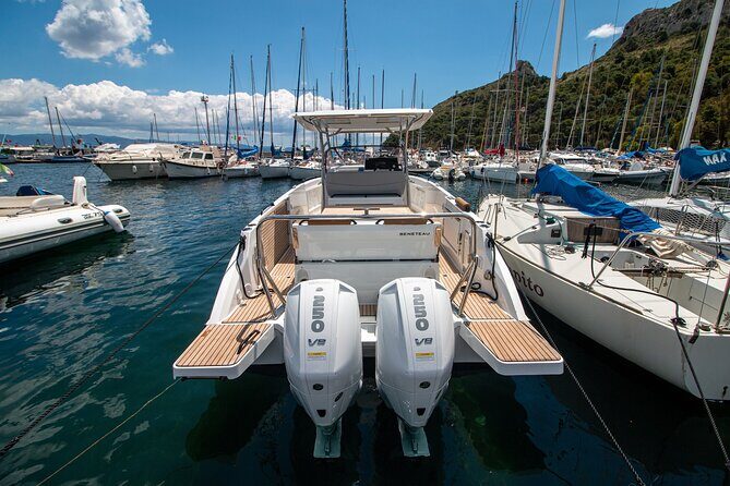 Cagliari 3 Hours Luxury Motorboat Tour - Wine and Snorkeling - Two Solid Hours Anchored: Swimming Pools or Poetto Beach