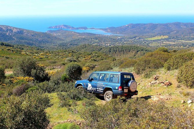 Cagliari: Is Cannoneris Nature Reserve Jeep and Walking Private Tour from Chia - A private jeep ride from Chia into Is Cannoneris