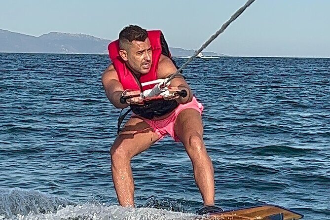Cagliari: Wakeboard and watergames in the Gulf of Angels! - Poetto to Sella del Diavolo: how the 40 minutes are likely to play out
