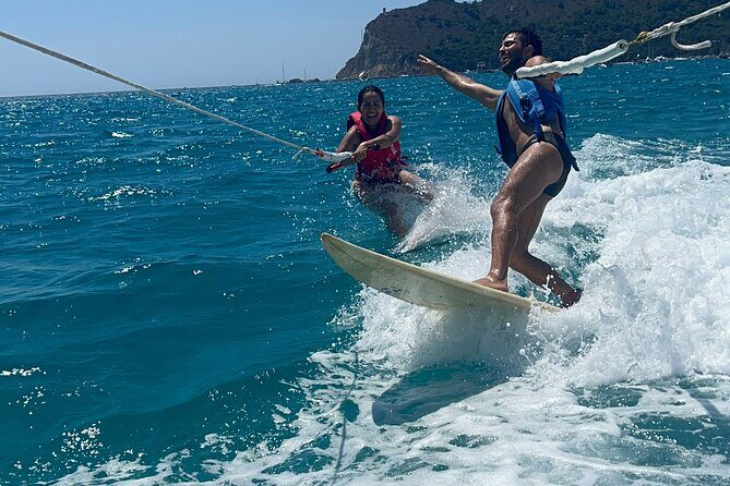 Cagliari: Wakeboard and watergames in the Gulf of Angels! - Who should book this wakeboarding and water games session?