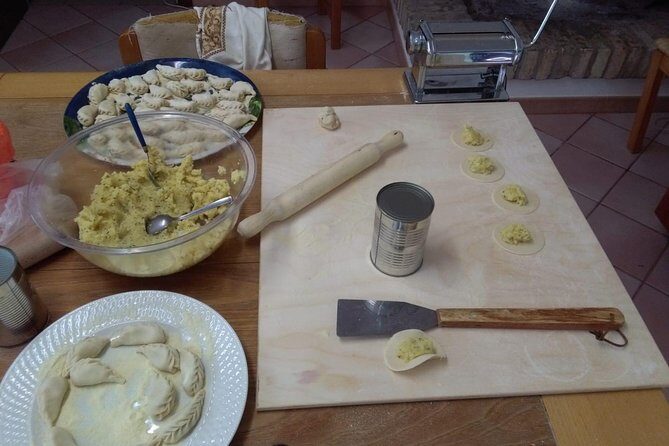 Culurgiones Cooking Class Cagliari - Your menu: appetizers, wine, and what you cooked