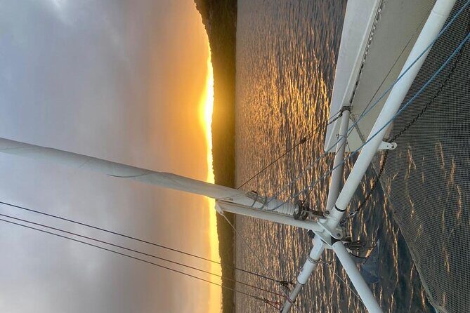 Daily cruise on a sailing catamaran on the La Maddalena archipelago - Stop 2: spaghetti and coffee, plus proper time to enjoy the bay