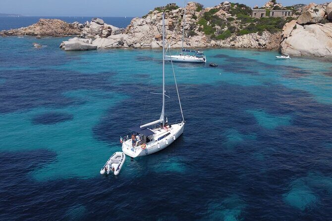 Daily excursions on a sailing boat, Maddalena Archipelago - Parco Nazionale dell’Arcipelago di La Maddalena: a second Santo Stefano swim