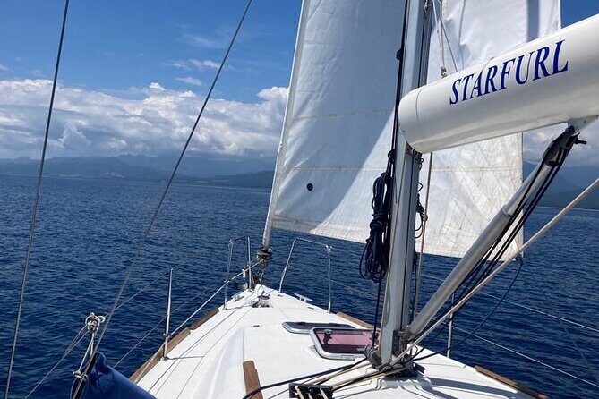Daily excursions on a sailing boat, Maddalena Archipelago - Isola di Spargi: Cala Caorsa, Cala Soraya, Cala Algha, and snorkeling time