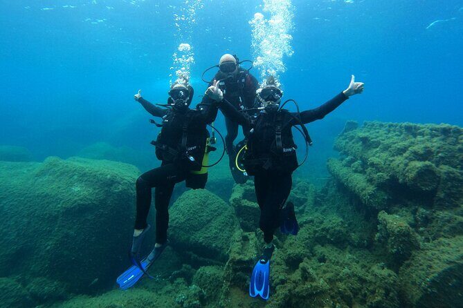 Discover Scuba diving in Villasimius - Spiaggia del Riso to the Capo Carbonara Marine Protected Area
