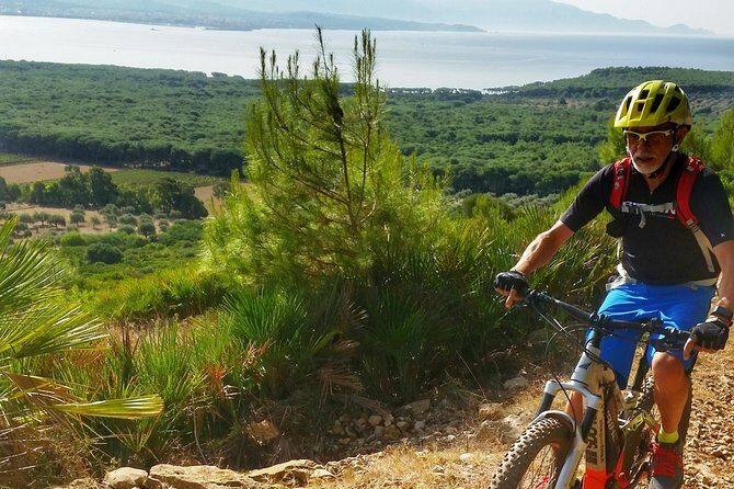 E-bike Excursion at Natural Park of Porto Conte - Punta Giglio - E-MTB Adventure - Mugoni Beach via single track: sea views, snack breaks, and a real swim window