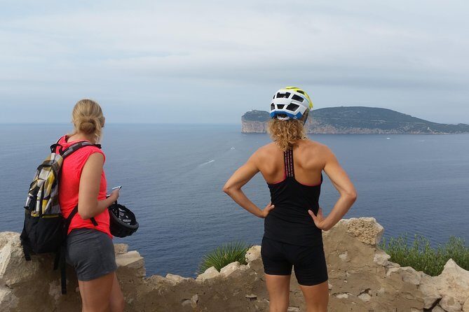 E-bike Excursion at Natural Park of Porto Conte - Punta Giglio - E-MTB Adventure - Start at Alghero, then roll into Ponte Romano and the Calich lagoon