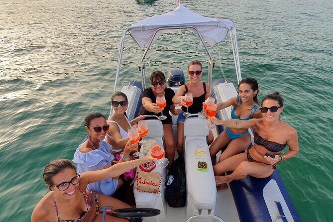 Fantastic sunset excursion by boat to the Devil's saddle - Stop 4: Spiaggia di Cala Fighera and the nudist-cove reality check