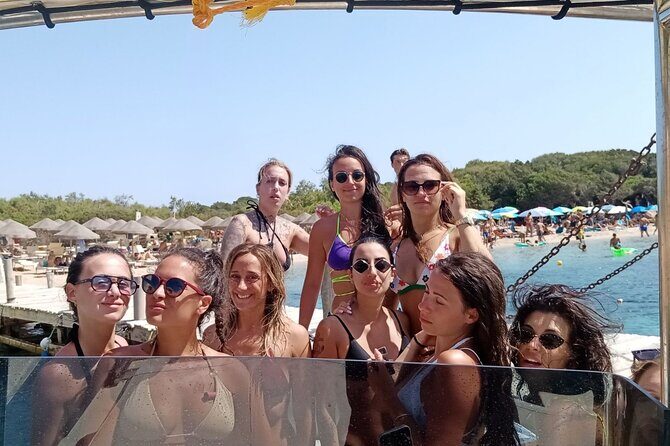 From Porto Rotondo: dinghy tour of Porto Cervo's beaches - Stop 3: Spiaggia Romazzino (30 Minutes)