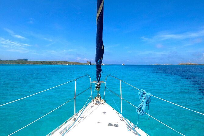 From Stintino: sailboat tour to Asinara with lunch - Cala Reale: Village Views or Clear-Water Coves