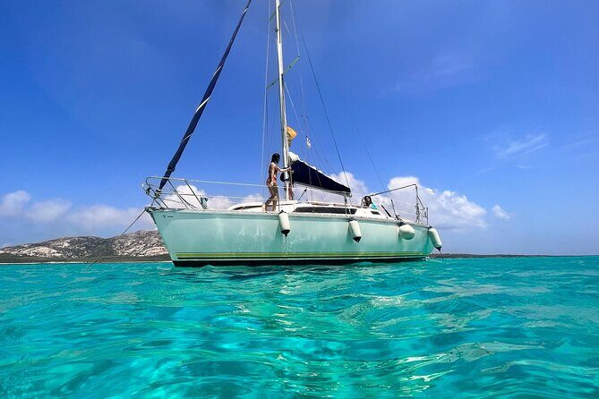 From Stintino: sailboat tour to Asinara with lunch - Stop 1 in Asinara National Park: How the Water Time Works