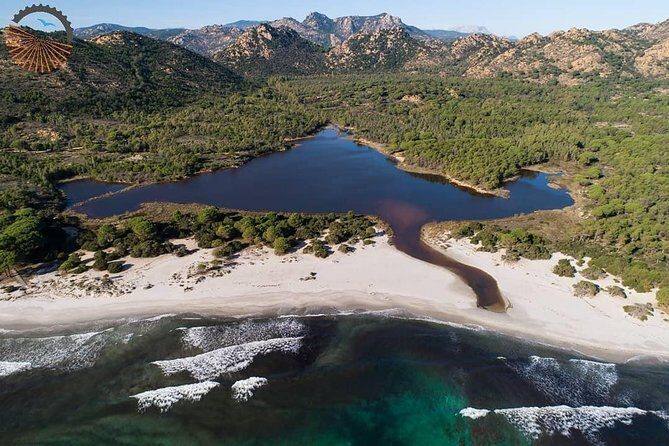 From the hills to Oasi Biderosa & Capo Comino with Electric Mountain Bikes - Stop 3: Oasi Biderosa—juniper shade, lagoons, and rose sands