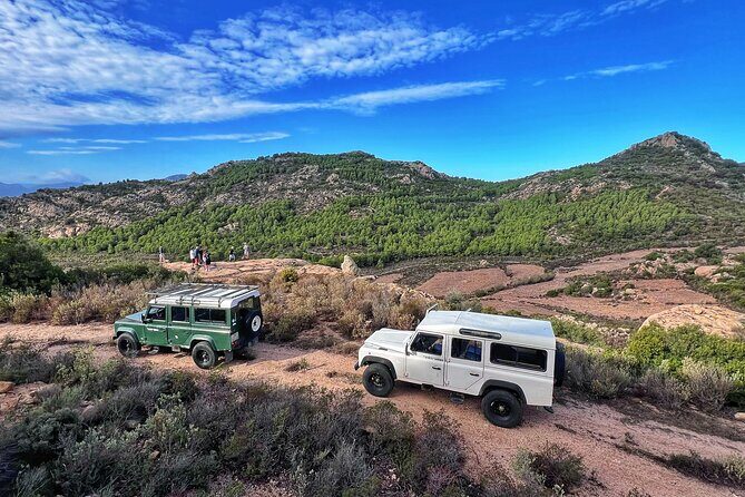 Jeep tour Between Land & Sea - Orosei & Capo comino - Onifai and Domus de Janas Fairy House tombs in plain sight