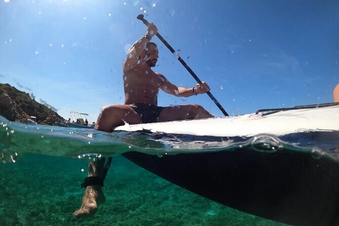 La Maddalena Archipelago Boat Tour with lunch - Isola di Santa Maria: rock views, fish time, and using the SUPs