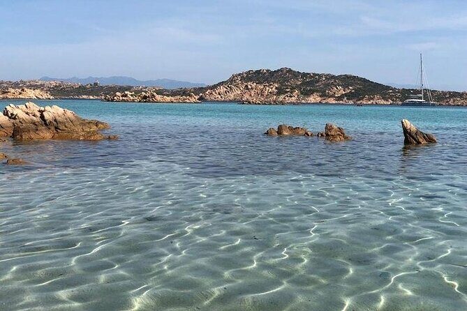 Private Catamaran Tour to the Maddalena Archipelago from Porto Rafael Palau - Stop 4: the Maddalena Archipelago Pools between Budelli, Santa Maria, and Razzoli