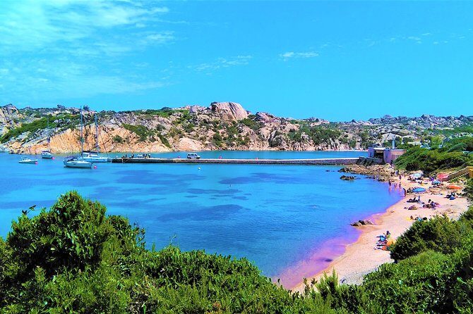 Small Group Tour by MINIVAN La Maddalena & Caprera Island - SARDINIA - ITALY - Entering the Parco Nazionale: Water That Looks Like It Has a Different Setting