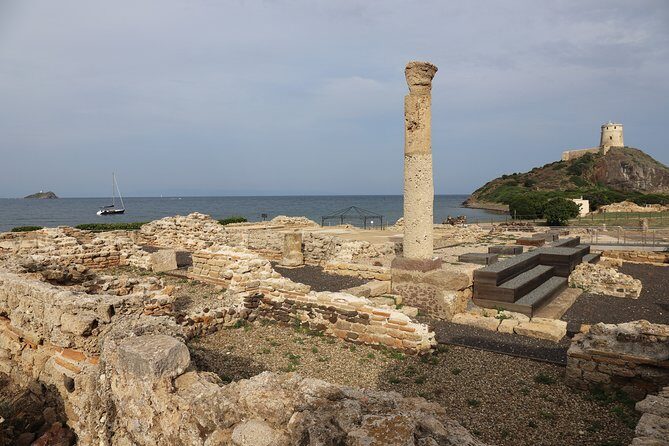 Tour to the archaeological site of Nora - from Cagliari - Area Archeologica di Nora: theatre, mosaics, and the sea walk