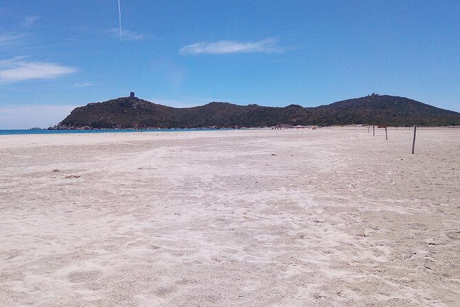 Villasimius and Solanas Beaches Day Trip from Cagliari with van - The morning drive: Bonaria and the Devil story stop